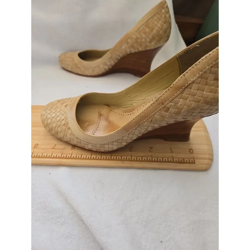 romanelli woven wedge